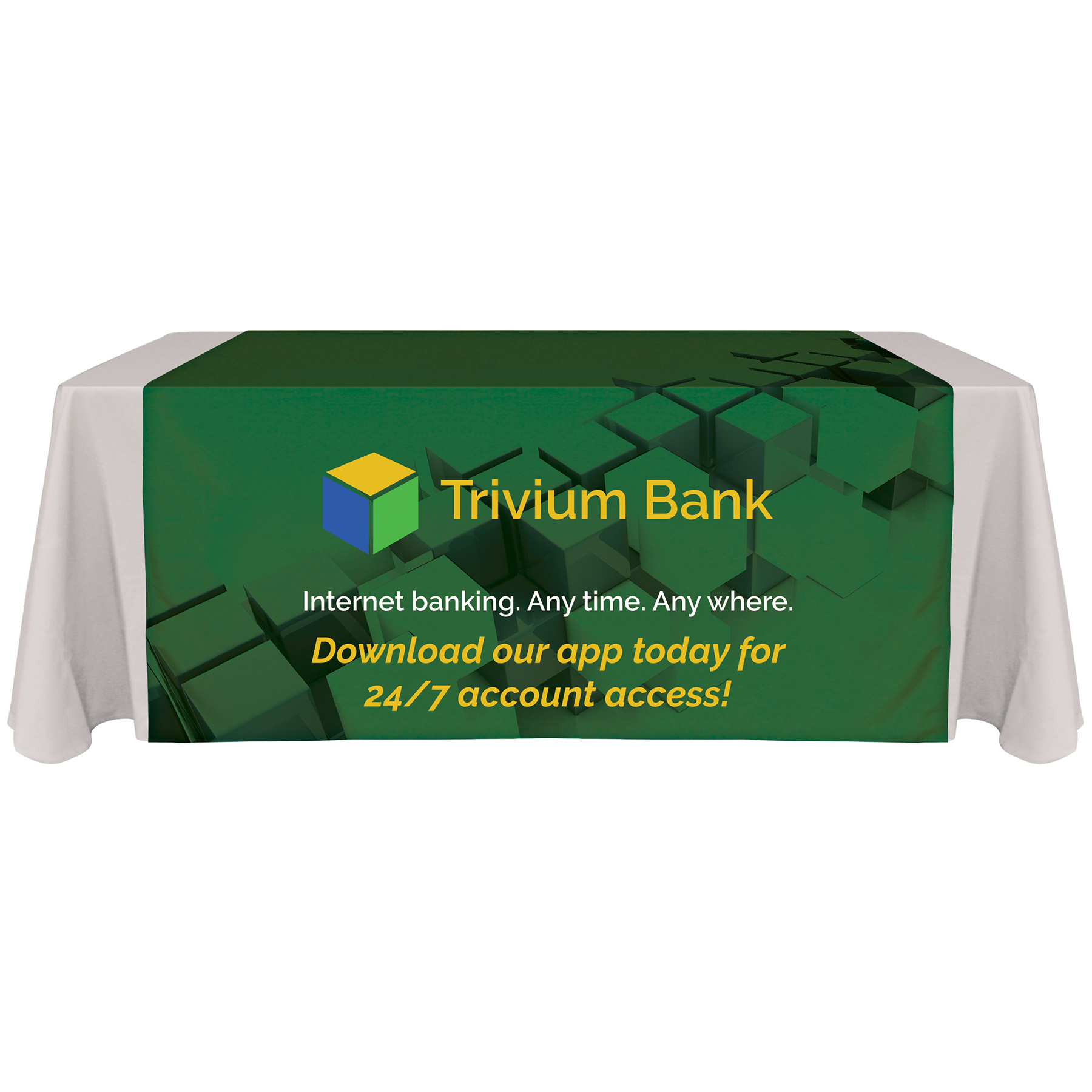 60" x 90" Digitally Printed Table Runners 10