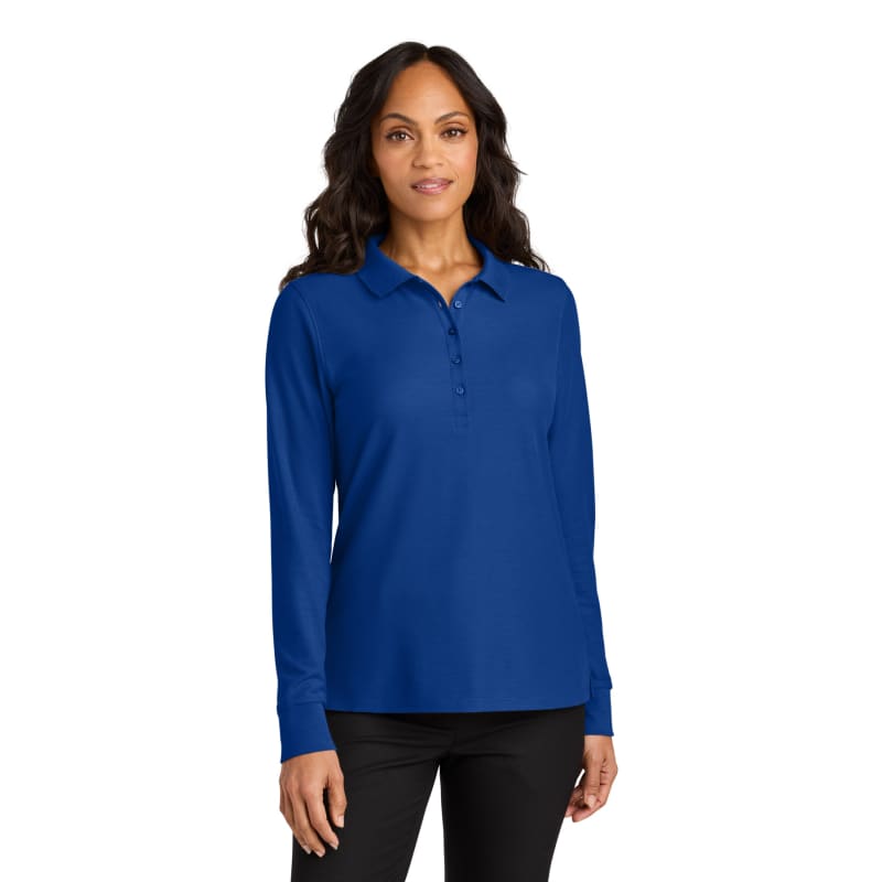 Port Authority Women's Wearever Signature Pique Long Sleeve Polo 15