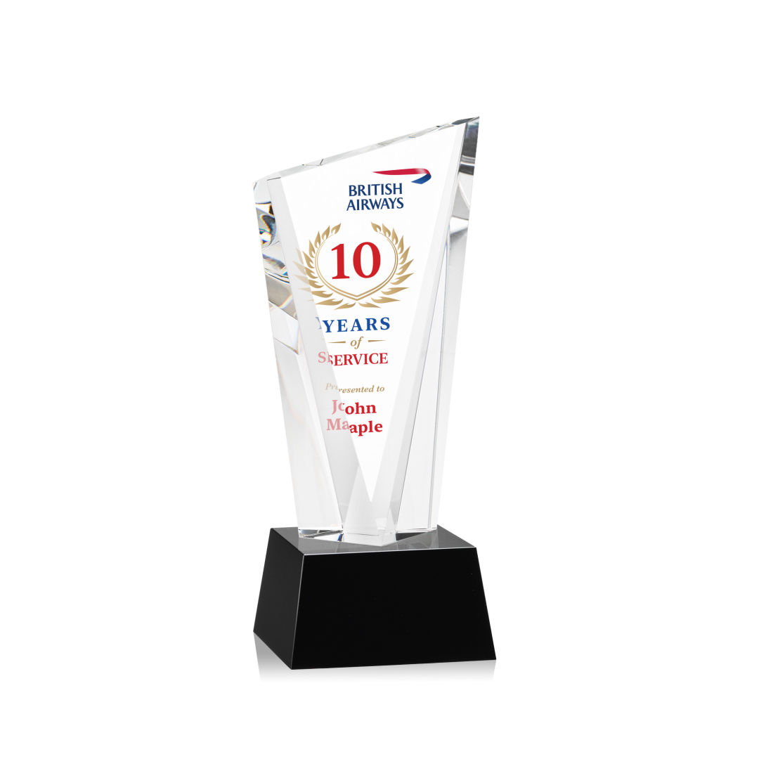 Plymouth VividPrint™ Award on Robson Base - Black 10