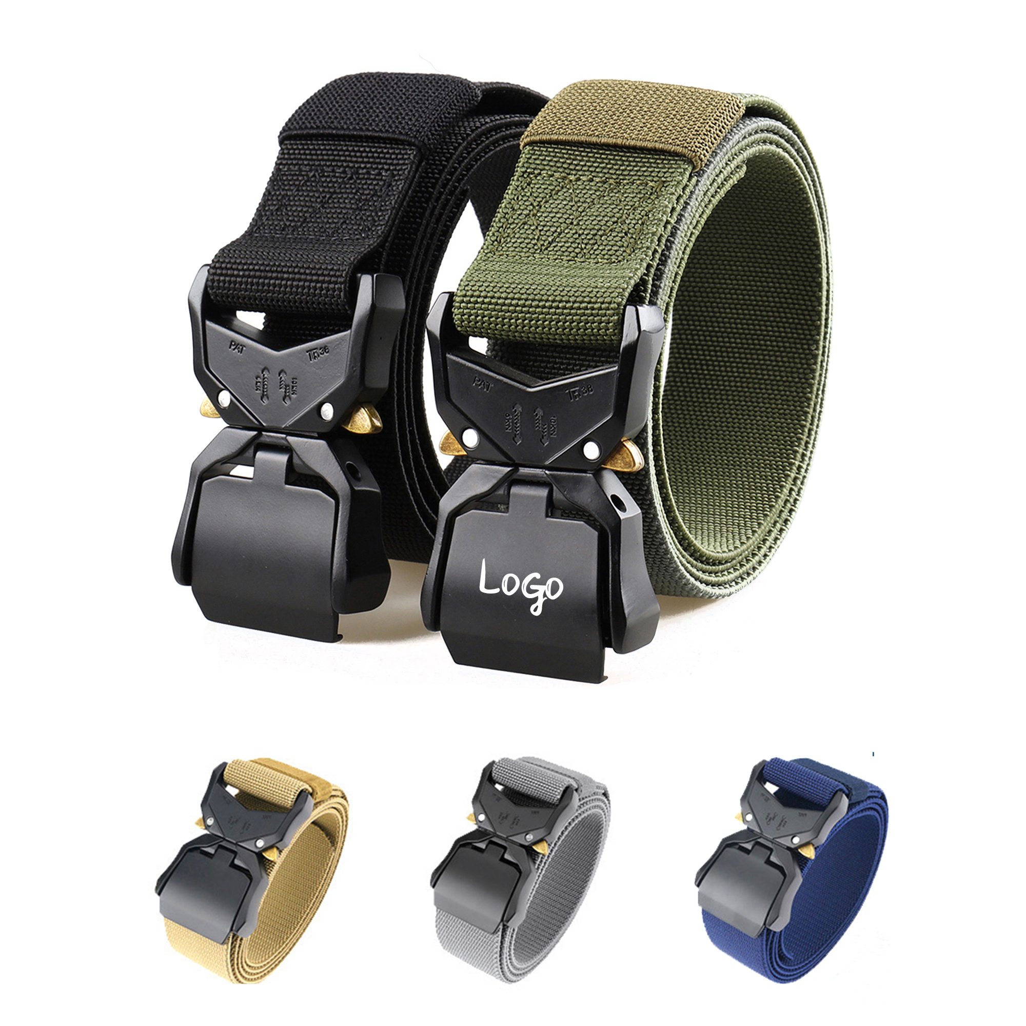 Adjustable Military Style Nylon Tactical Belt 2