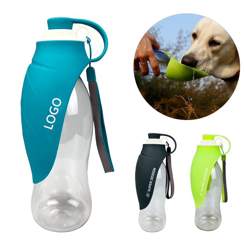 20OZ Portable Pet Water Dispenser Feeder Container 4