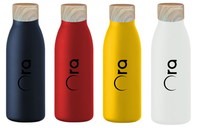Top notch natural 600 ml / 20 oz stainless steel bottle 21