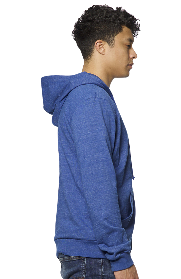 Unisex eco Triblend French Terry Full Zip Hoodie 3