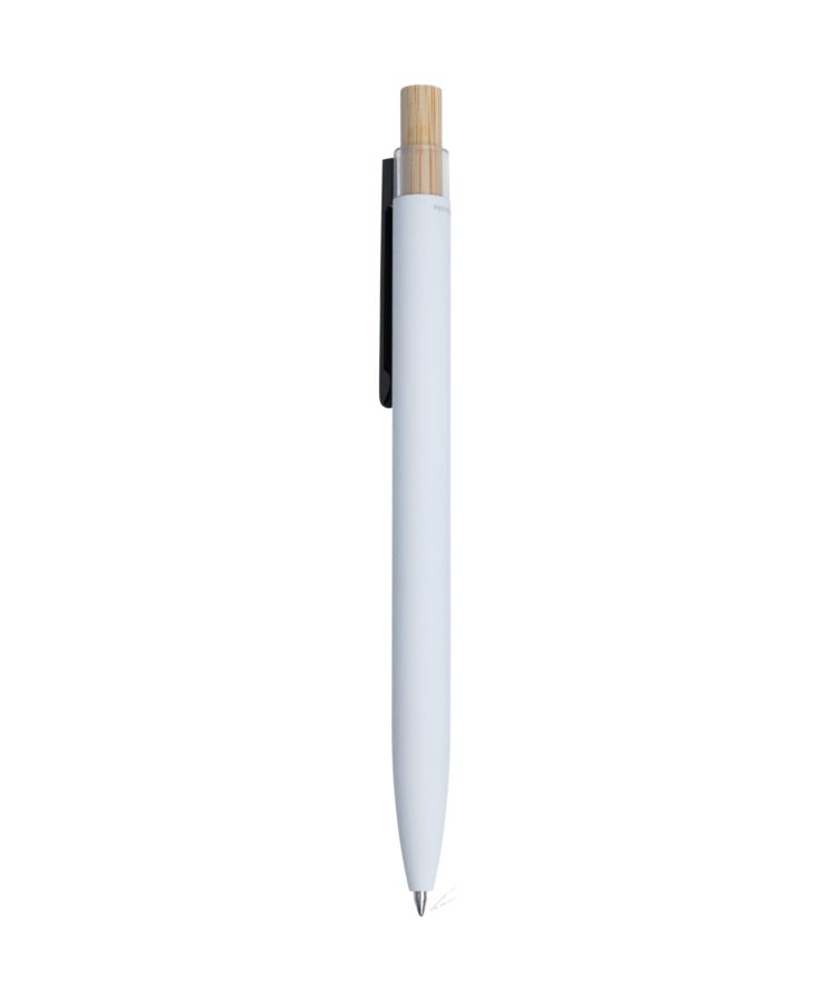 Union Printed - Satin Soft Touch Gel Click Recycled Aluminum Pen 1
