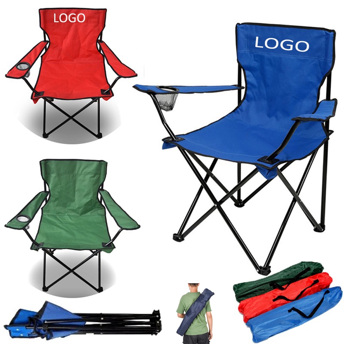 Portable Folding Chair With Carrying Bag 1