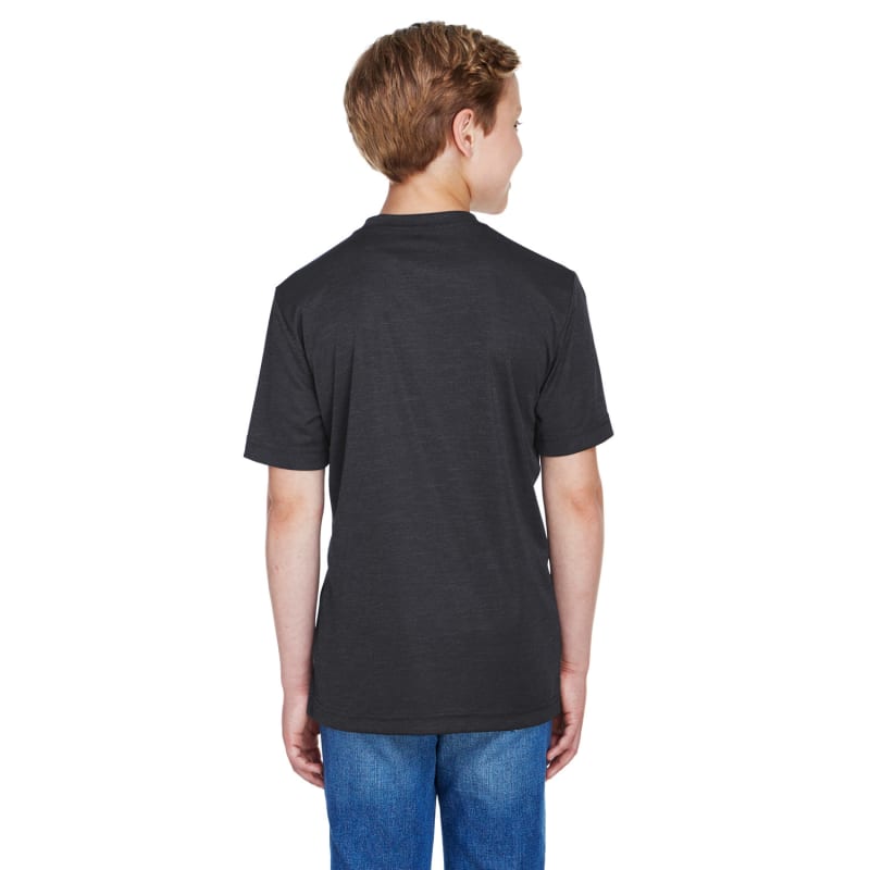 Team 365 Youth Sonic Heather Performance T-Shirt 5
