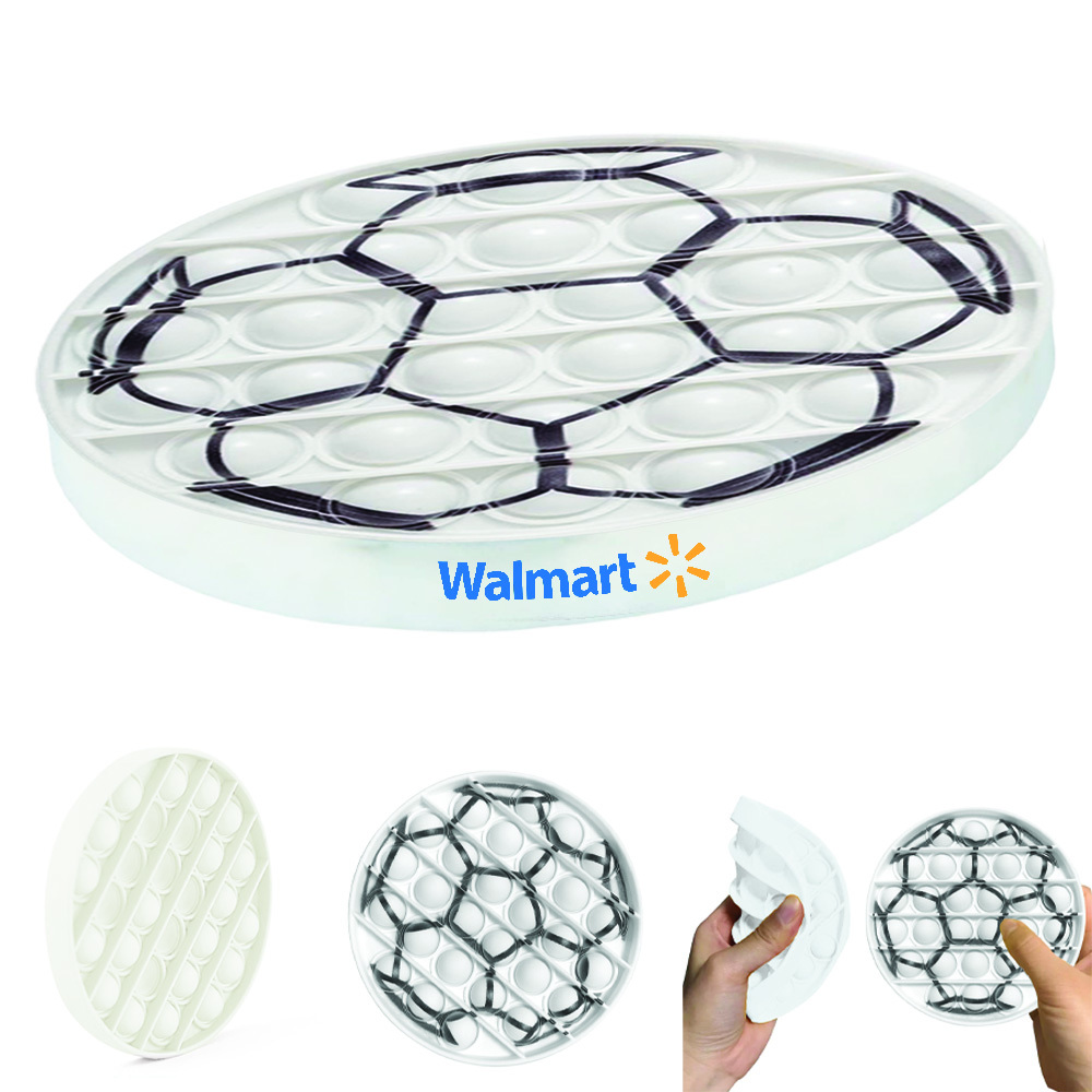 Pop It Fidget Toy - Soccer Full color 2