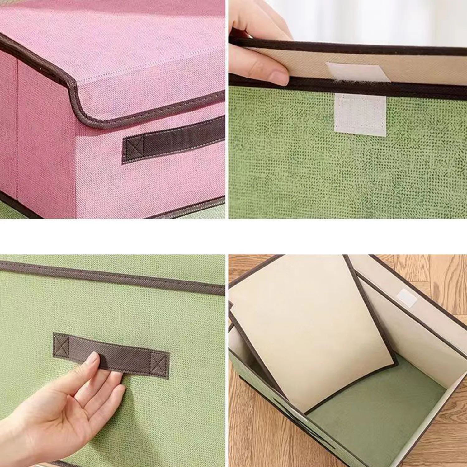 Bins Storage Box with Flip-top Lid 5
