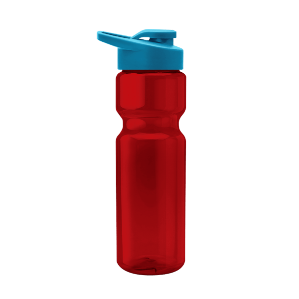 Blazer 28oz Transparent Bike Bottle w/Drink-thru Lid 2648