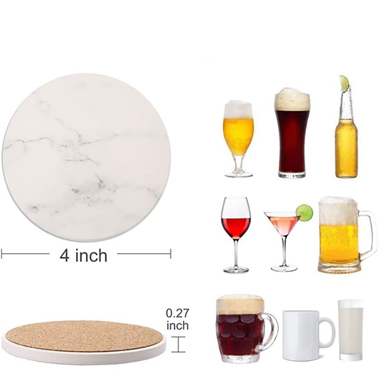 Round Absorbent Coaster 2