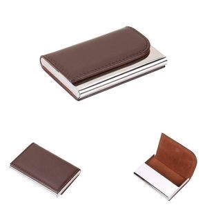 PU Leather Business Name Card Holder 4
