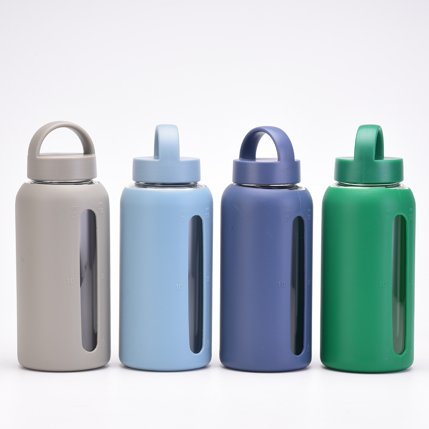 28Oz Glass Water Bottle w/ Protective Silicone Sleeve 6