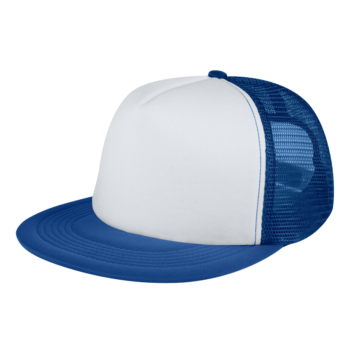 FLAT BILL TRUCKER CAP 5