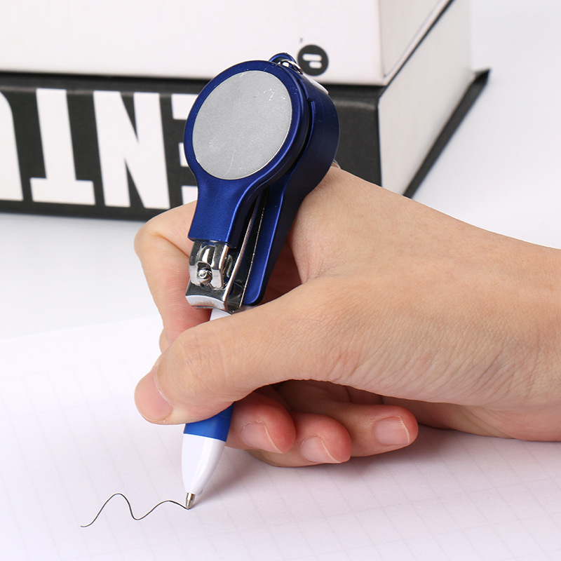 Multifunctional Pen with Nail Clipper and Mirror 3