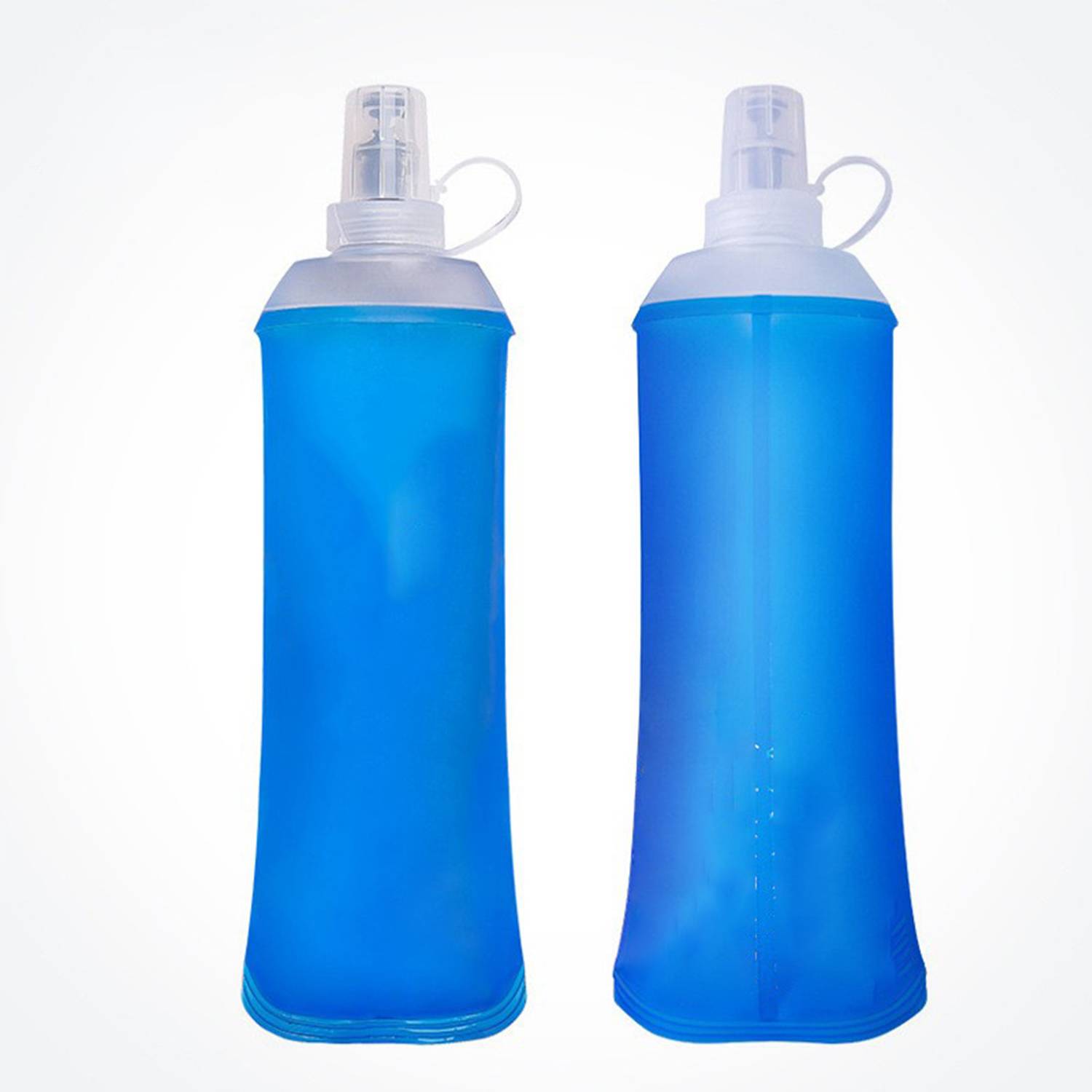17.5oz Collap portable soft food grade water bottle 2