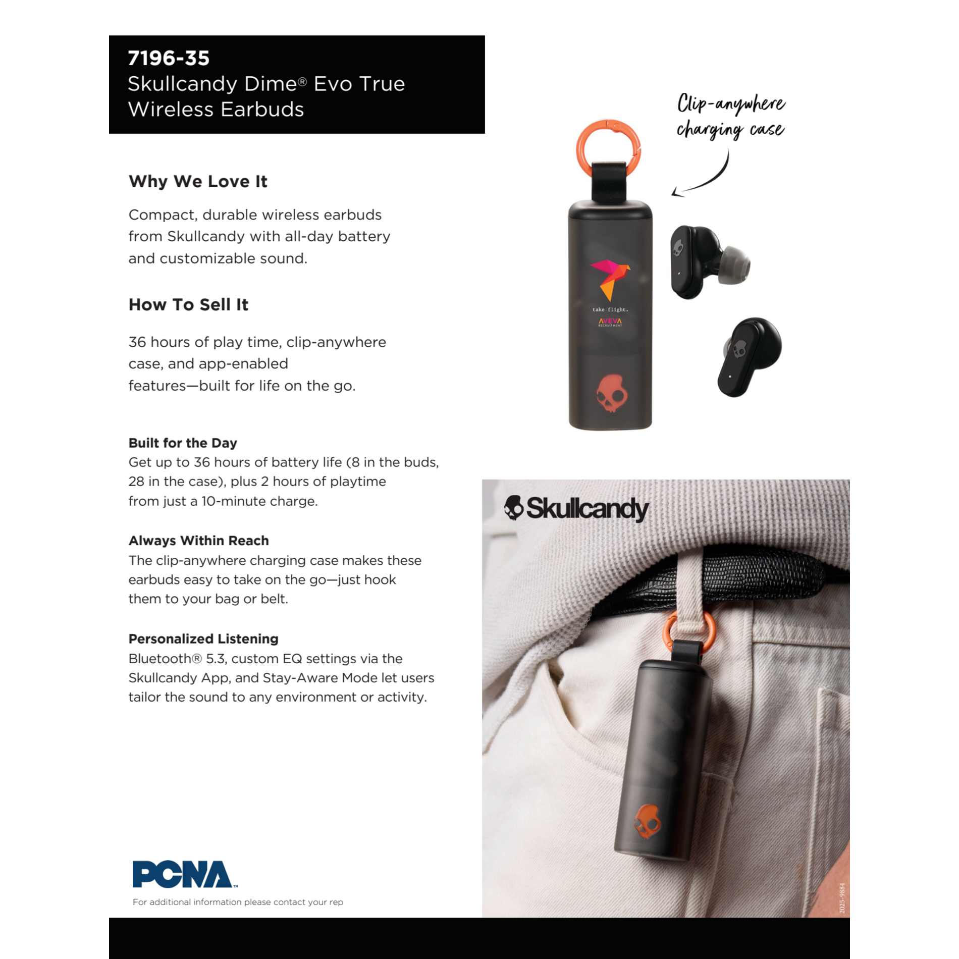 Skullcandy Dime Evo True Wireless Earbuds 114