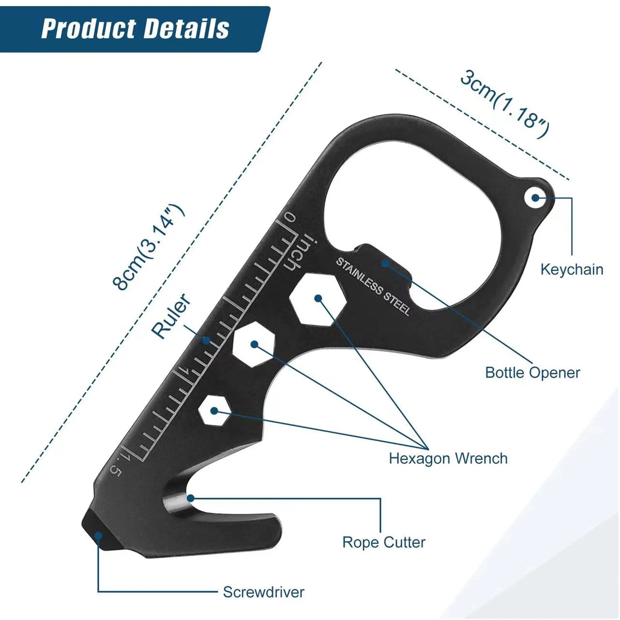 Multifunctional Self-Defense Tactical Pen 1