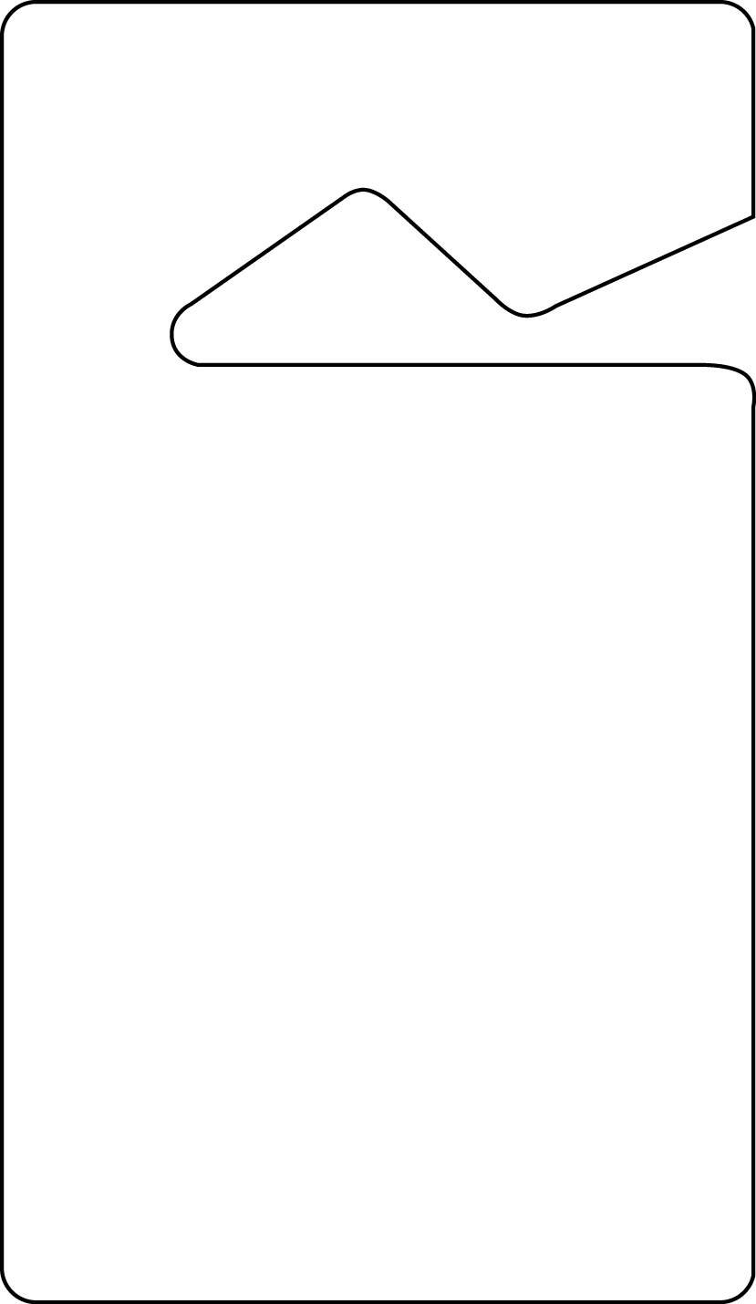 USA Made Laminated Parking Permit | Rear View Mirror Hanger - Rectangle (2.75"x4.75") 1