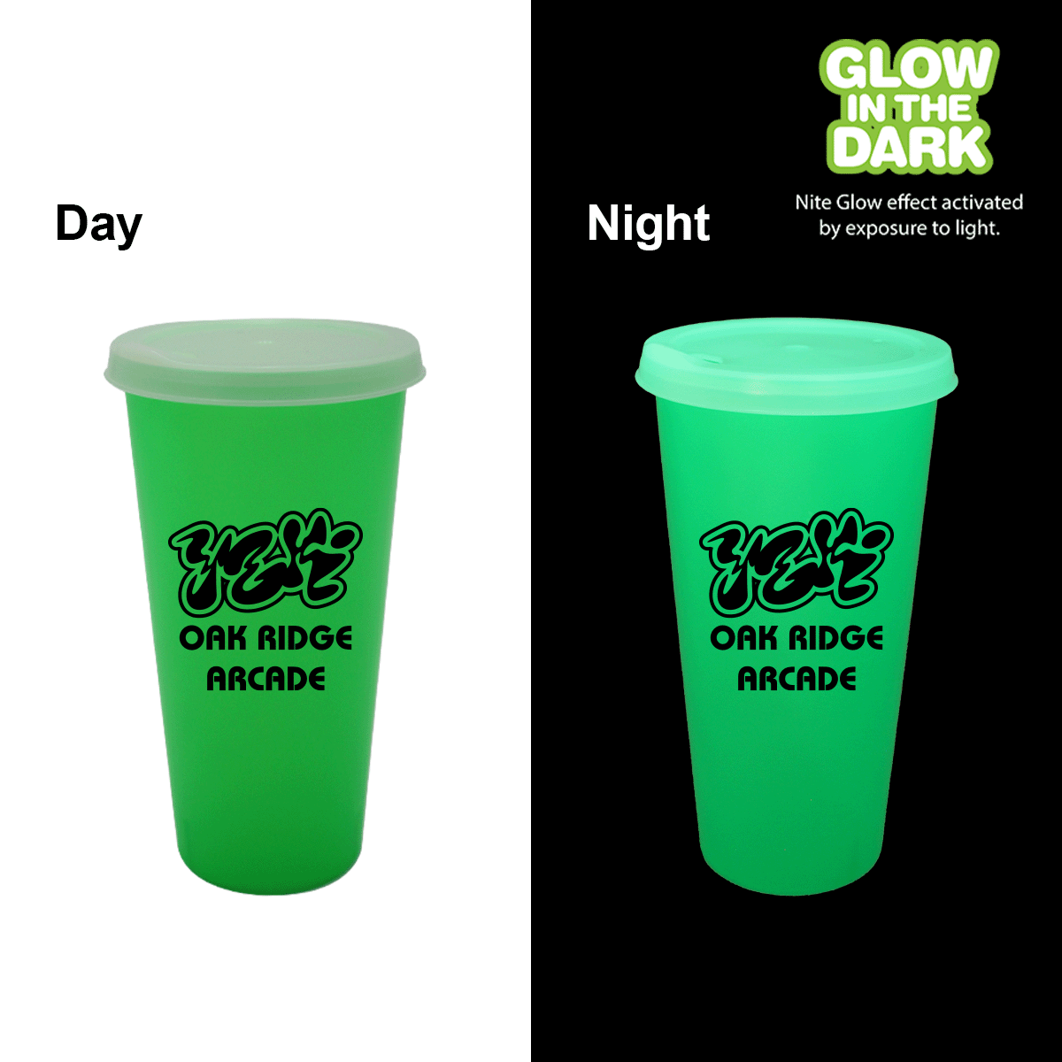 Nite Glow 26 oz. Tumbler with Lid 3