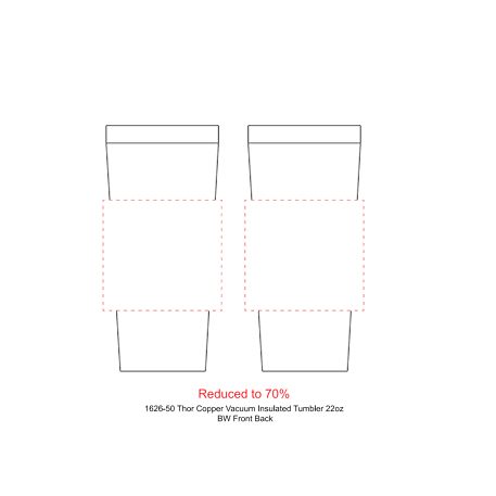 Thor Copper Vacuum Insulated Tumbler 22oz 237