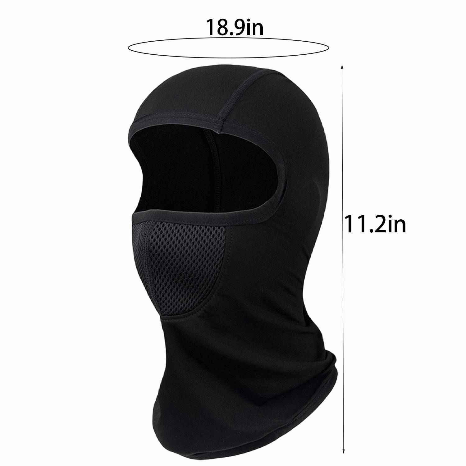 Fleece Lined Thermal Cycling Face Mask 4