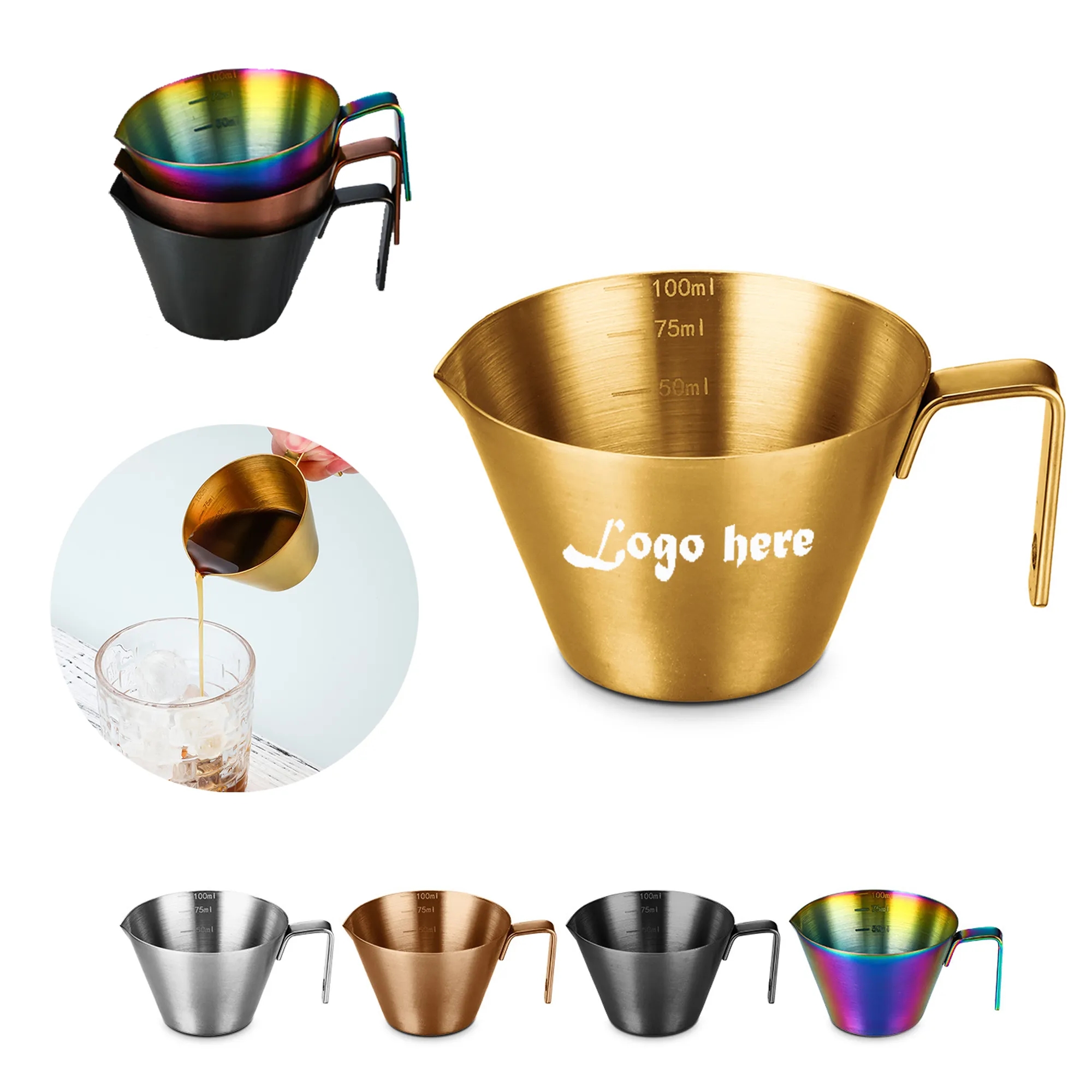 100ml Stainless steel Cup 2