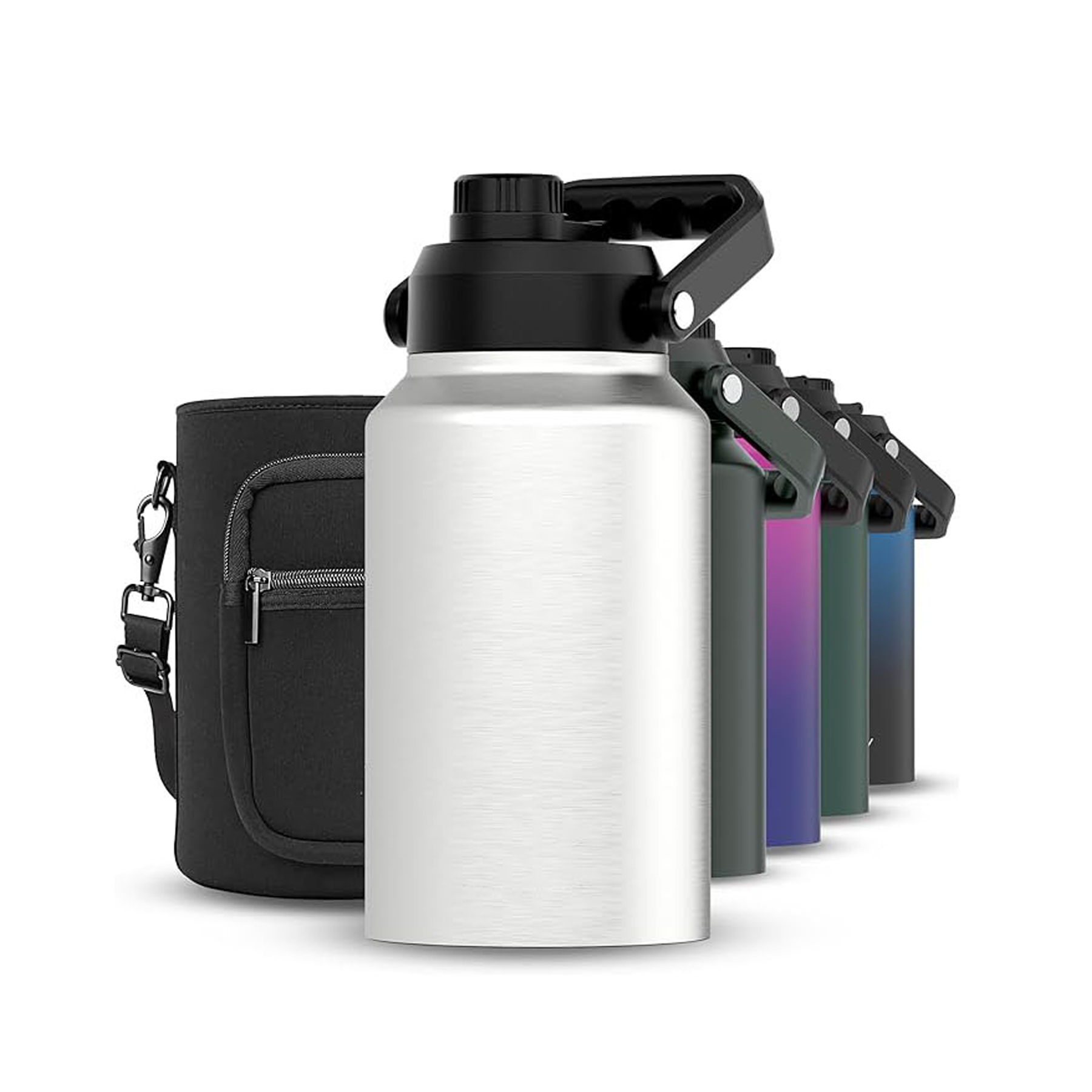 128oz Stainless Steel Water Jug 13