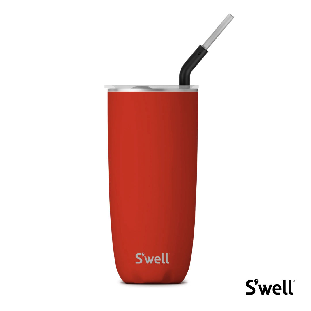 S'well® Tumbler w/ Straw - 24oz 1
