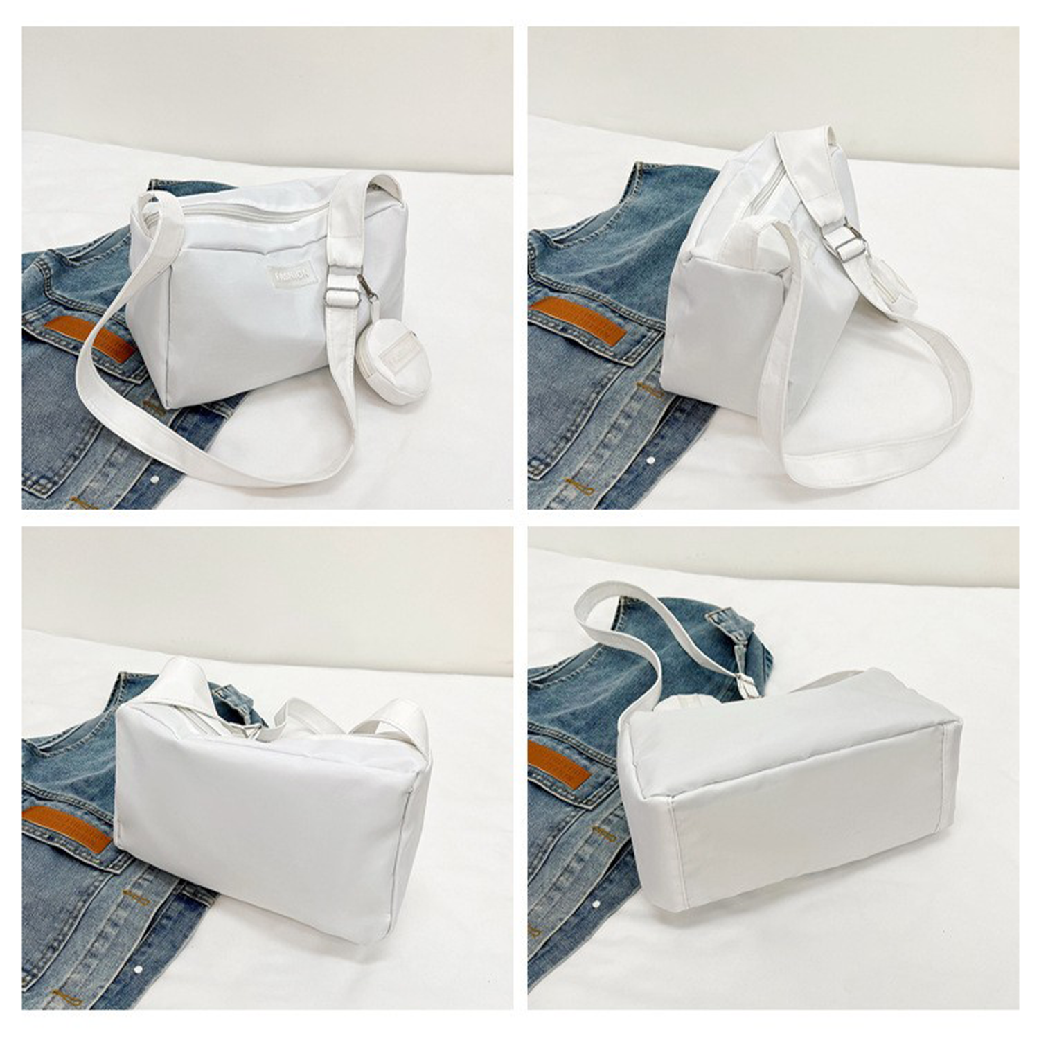 Nylon Crossbody One Shoulder Dumpling Bag 8