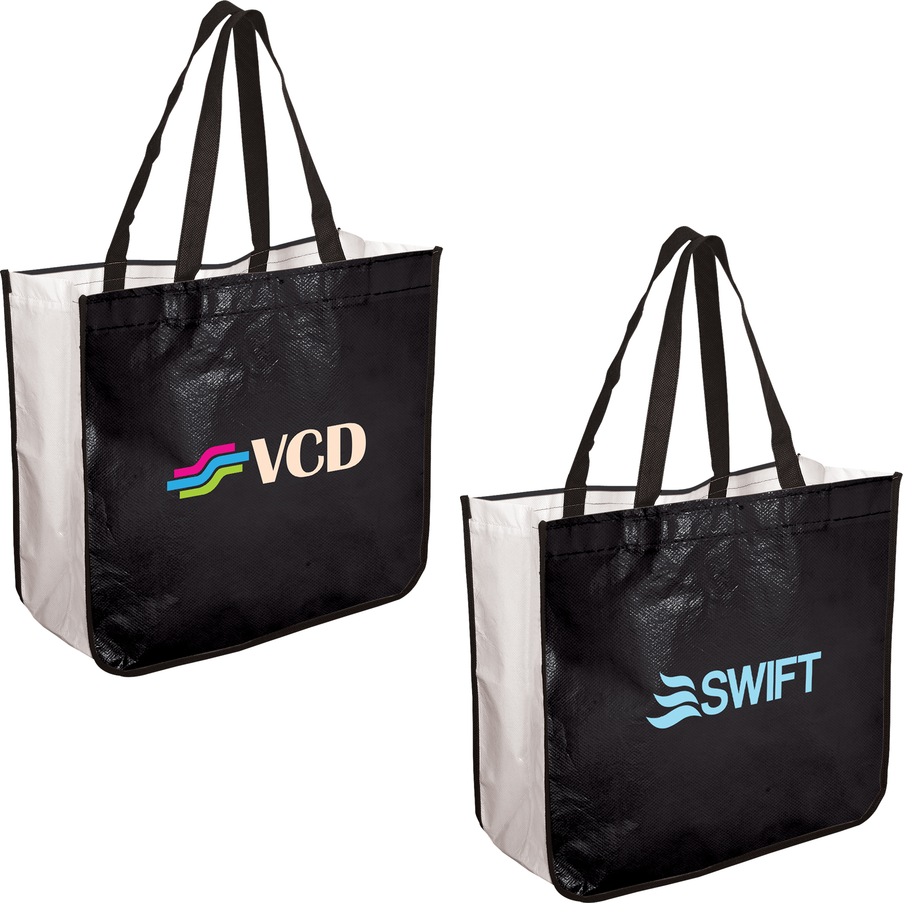 Extra Large Laminated Shopping Tote Bag 3