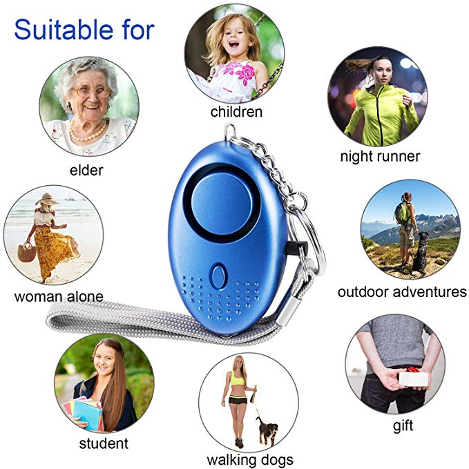 Personal Emergency Safety Alarm With LED Lights 3