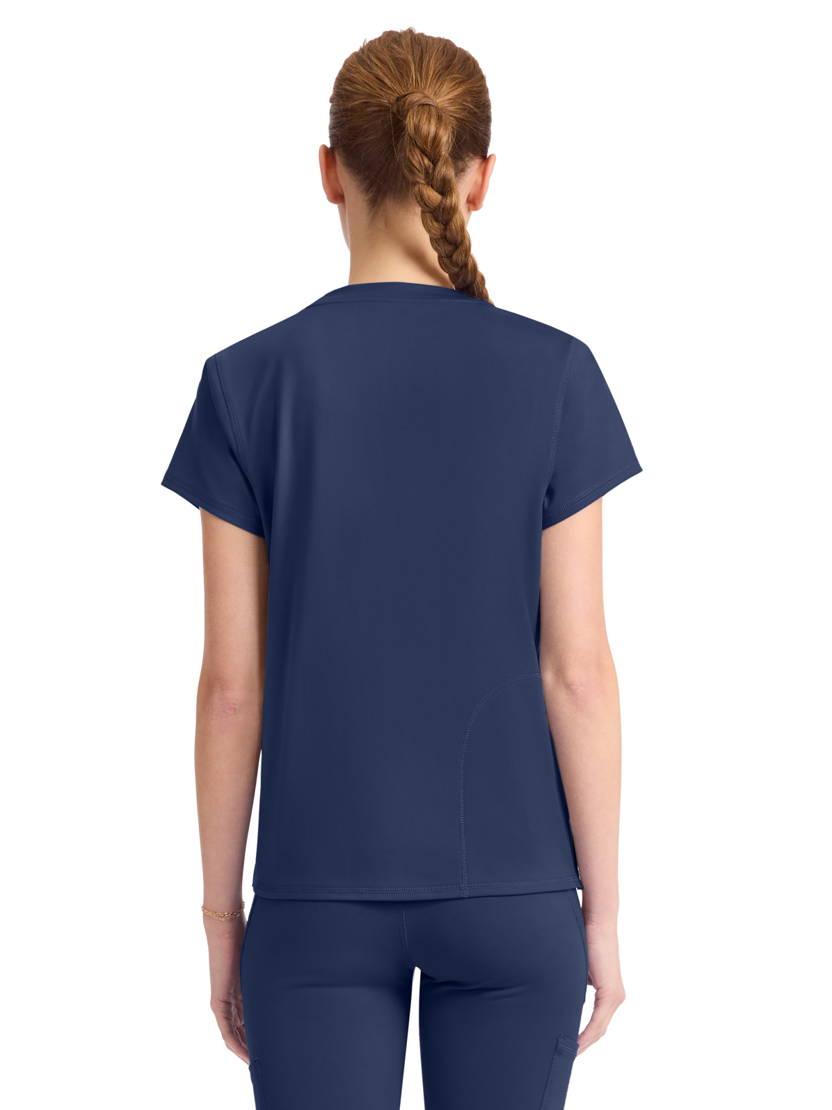 Med Couture - MC AMP KNIT - Women's 2-Pocket Crew Neck Tee 6