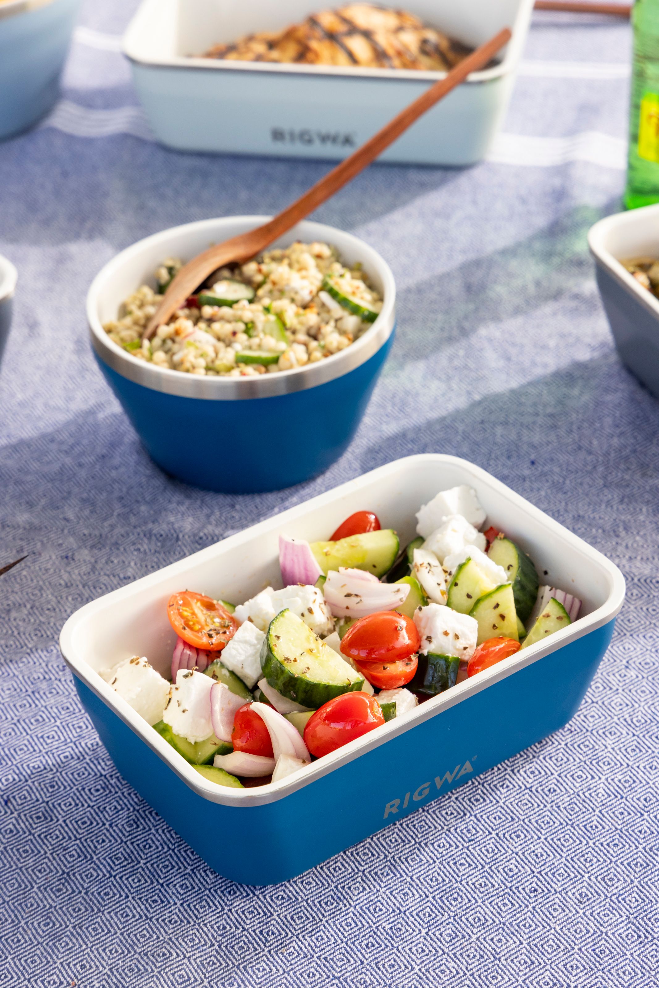 RIGWA® Travel Bento Box 9x6 17