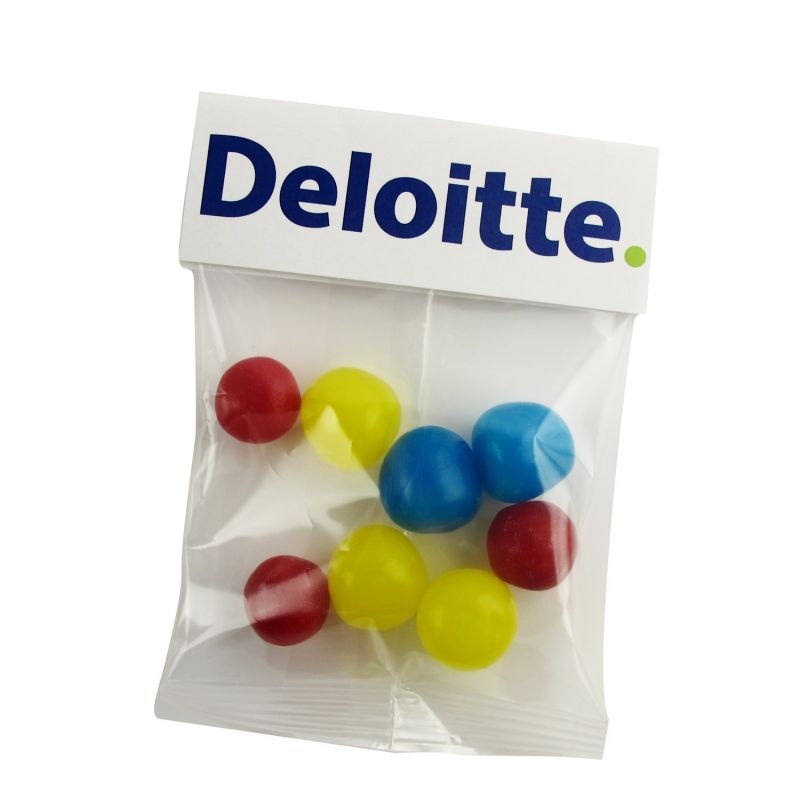 Small Header Bags - Assorted Fruit Sours 2