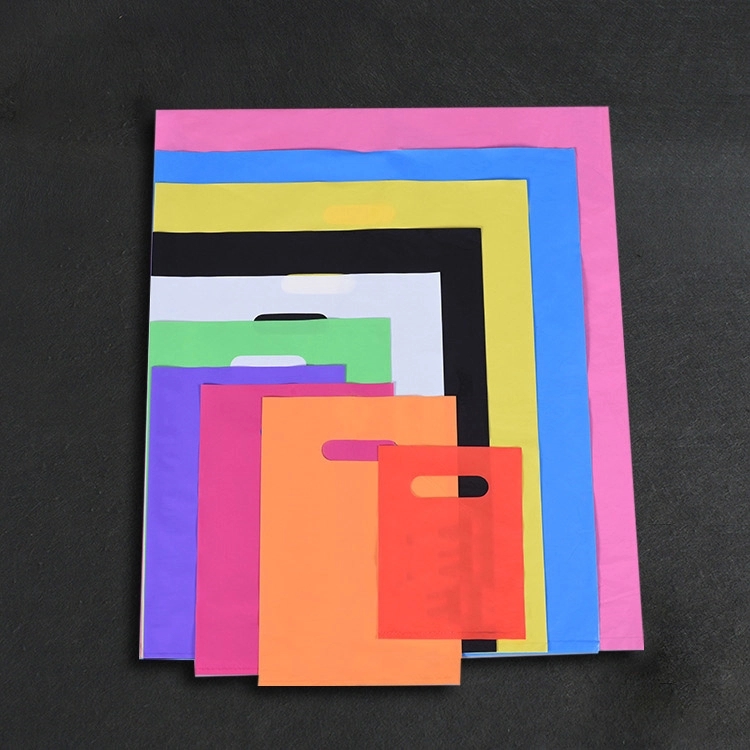 Die Cut PE Plastic Bag 2