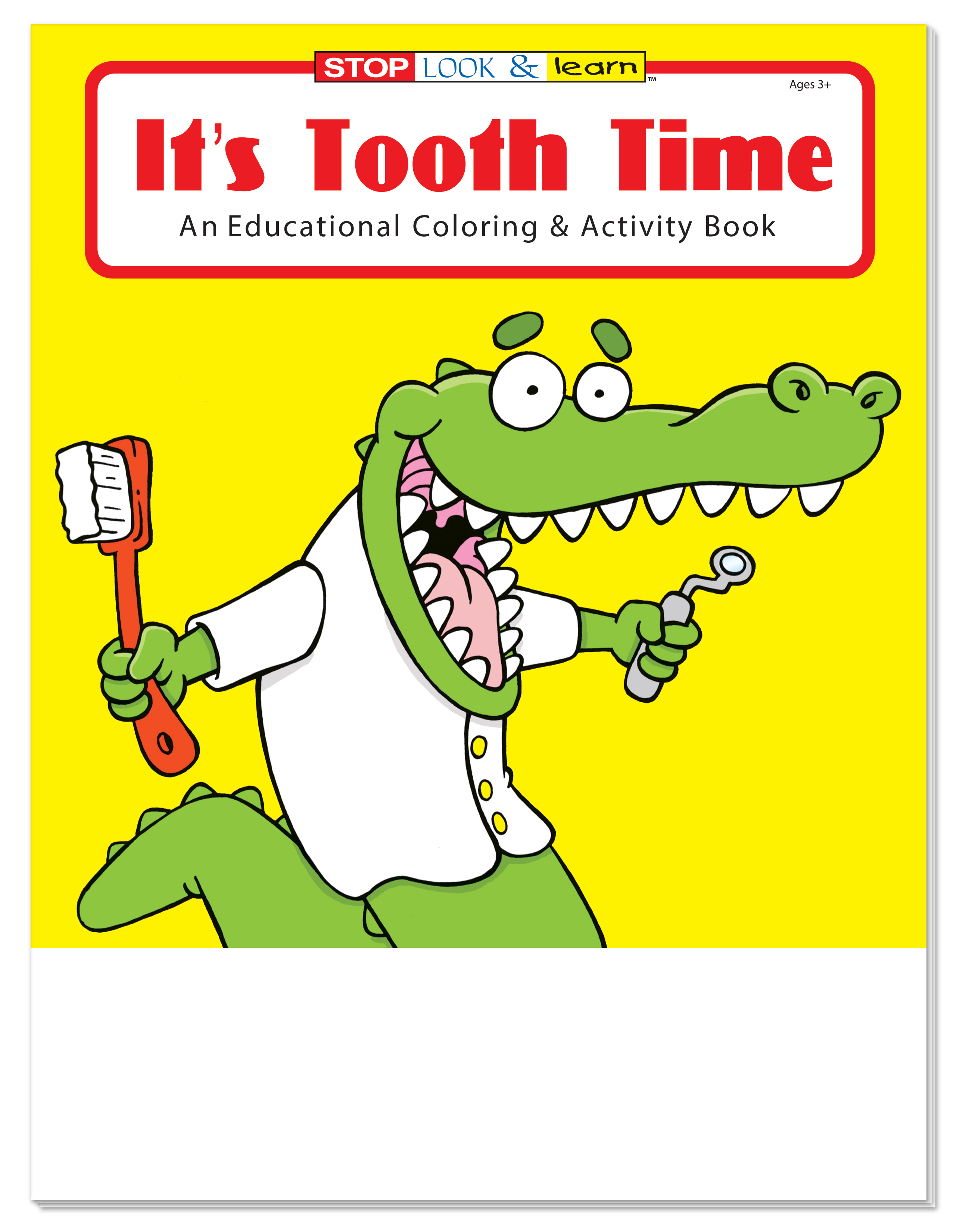 Coloring Book: It's Tooth Time