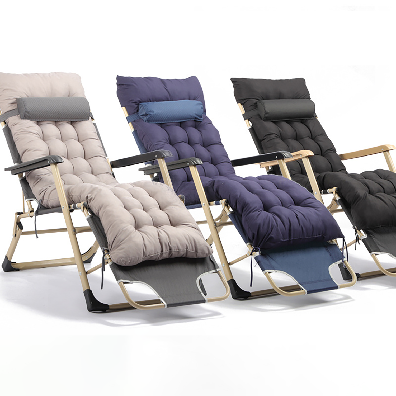 Foldable Recliner with Dual Use for Leisure and Napping 5
