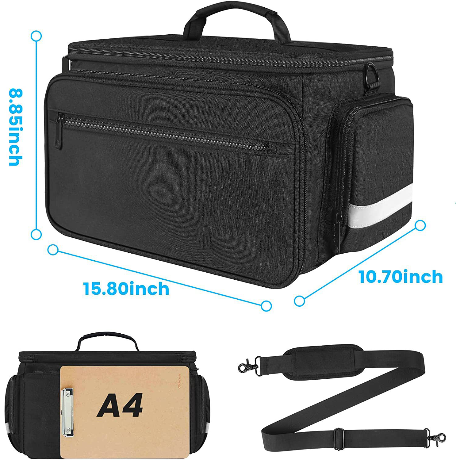 Medical Equipment Water-Resistant Home Health Nurse Bag 3