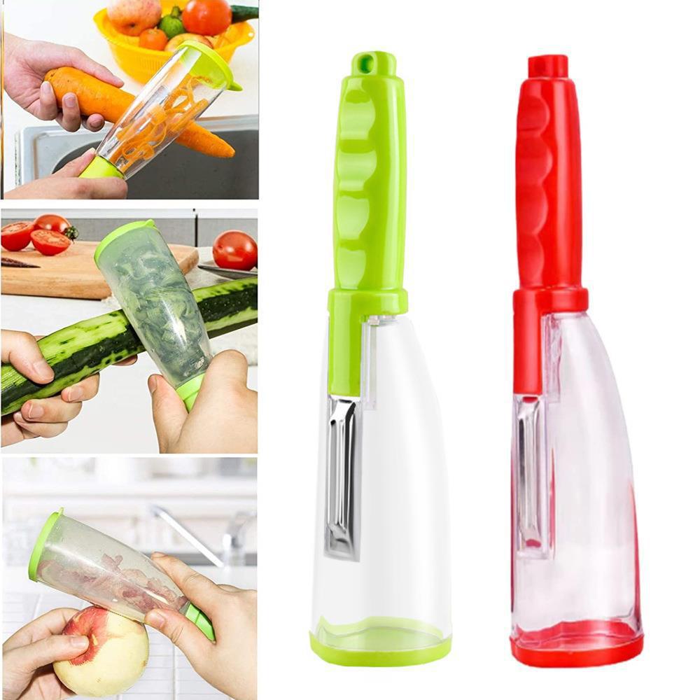 Vegetable Peeler With Container 2
