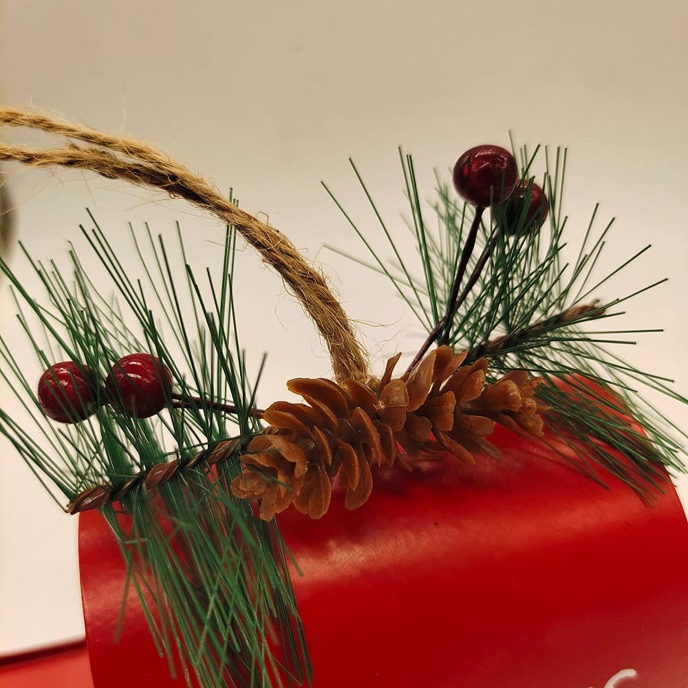 Creative Christmas Mail Box Swag With Pine 3