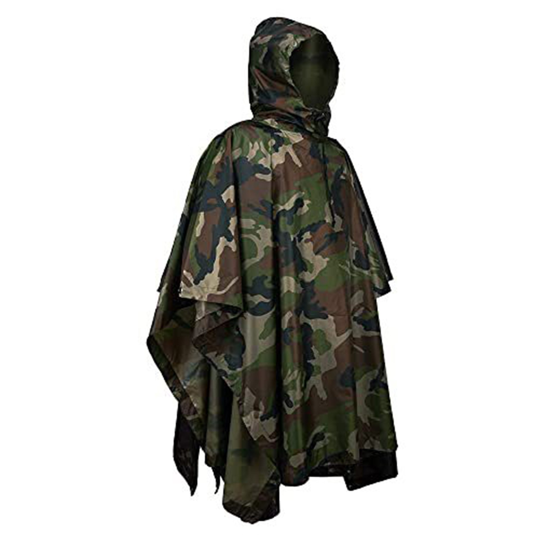 3 In 1 Hiking Rain Poncho 1