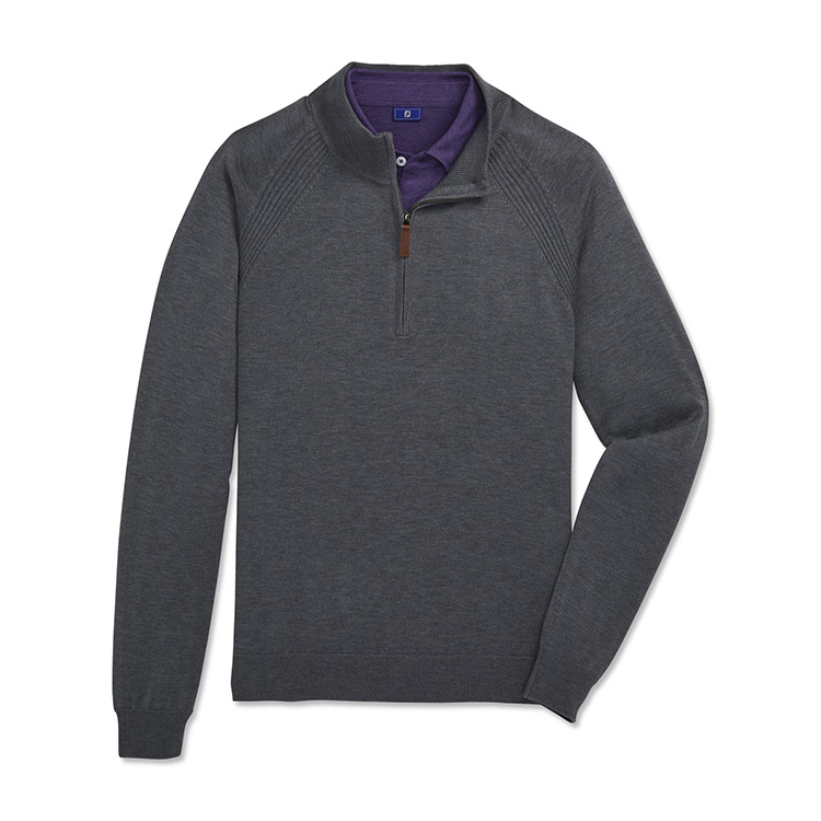 FootJoy Half Zip Sweater, custom hoodie or sweatshirt with logo imprint 7
