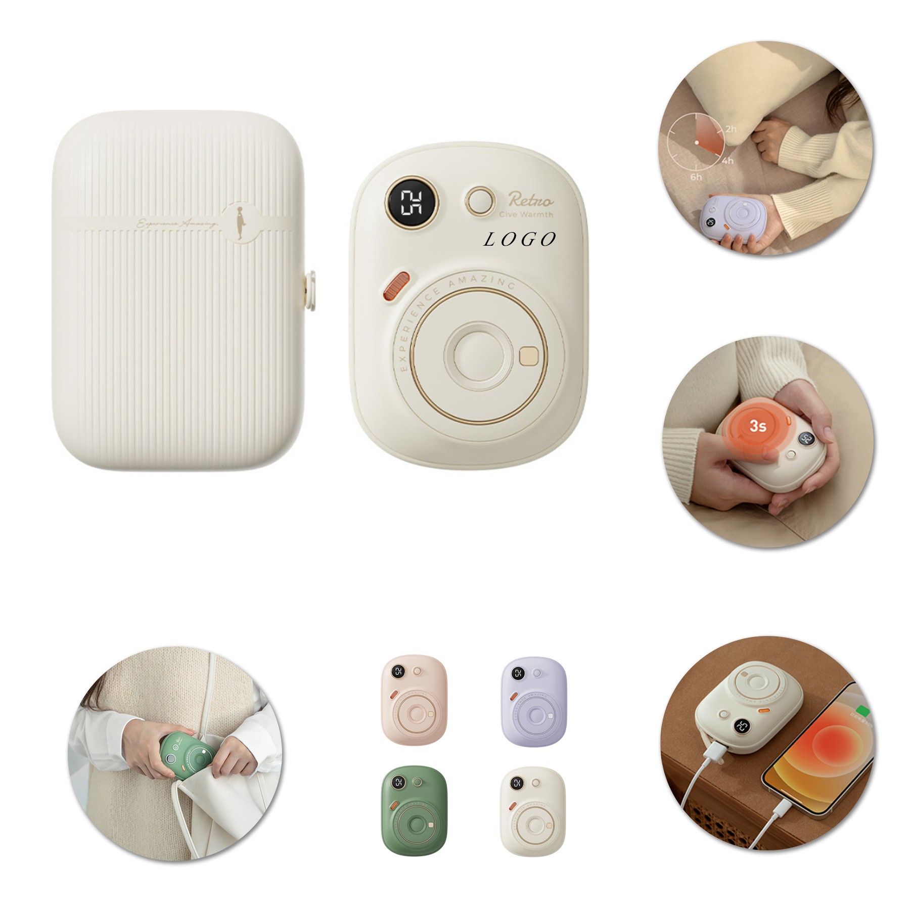 10000 mAh Hand Warming Power Bank 1
