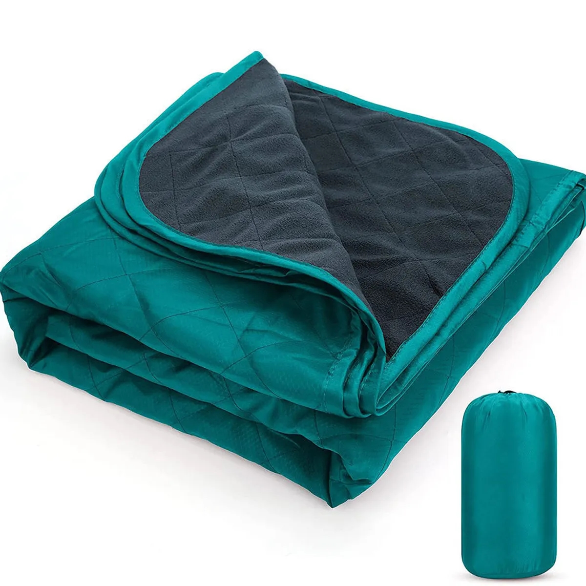 Outdoor Foldable Waterproof Camping Blanket with Storage Bag 10
