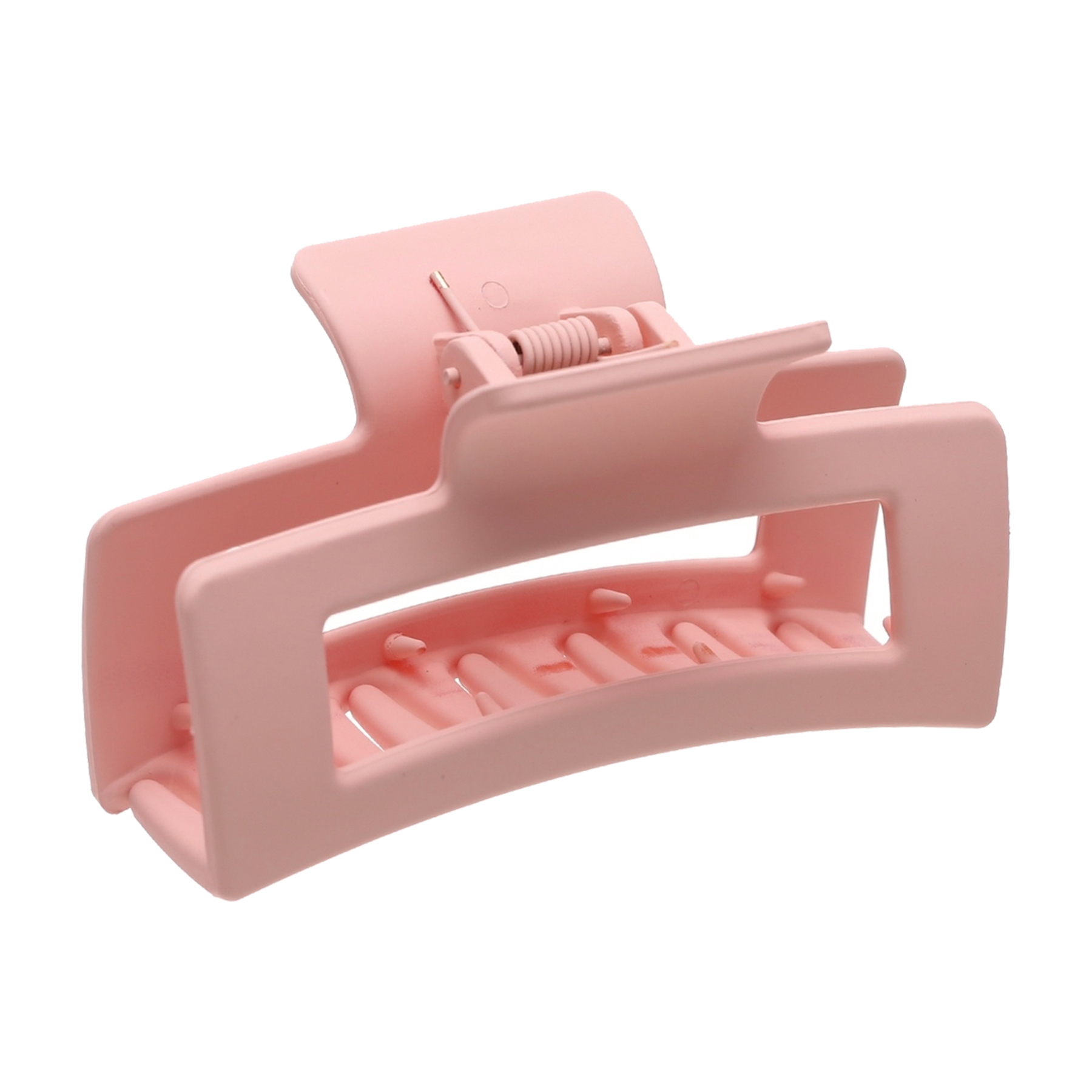 3.35" L Pad Printed Rectangle Hair Clips for Women 3