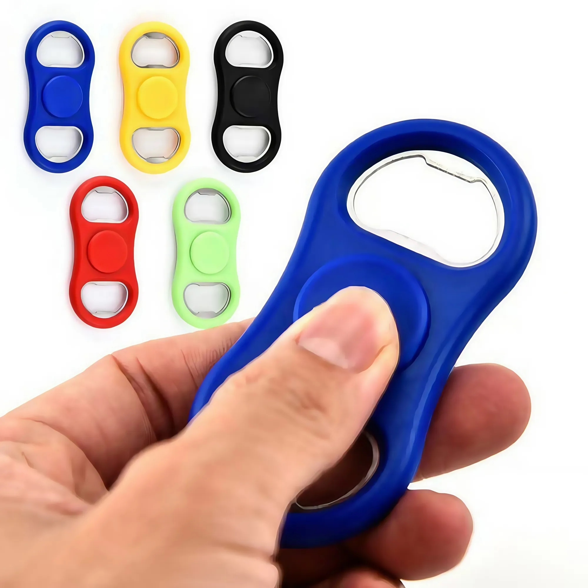 Stress-Relieving Double-Headed Beer Spinning Bottle Opener 2