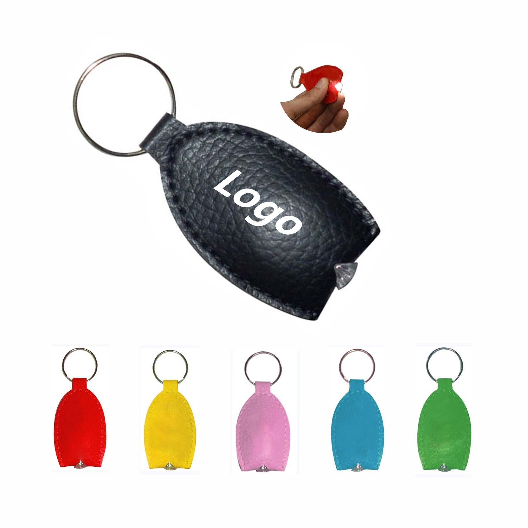 Faux Leather Key Light 9