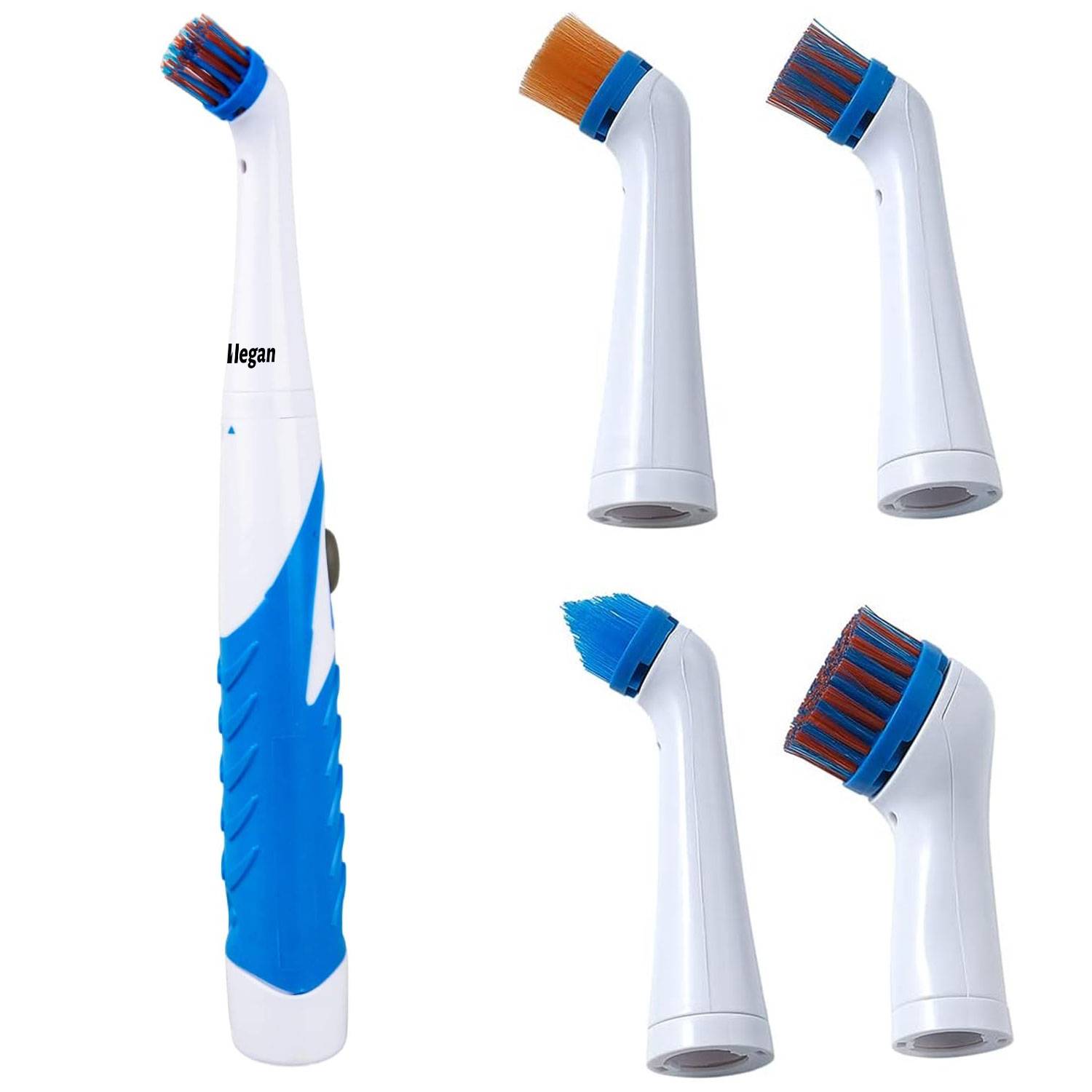 Portable Multi Head Electric Cleaning Brush 2