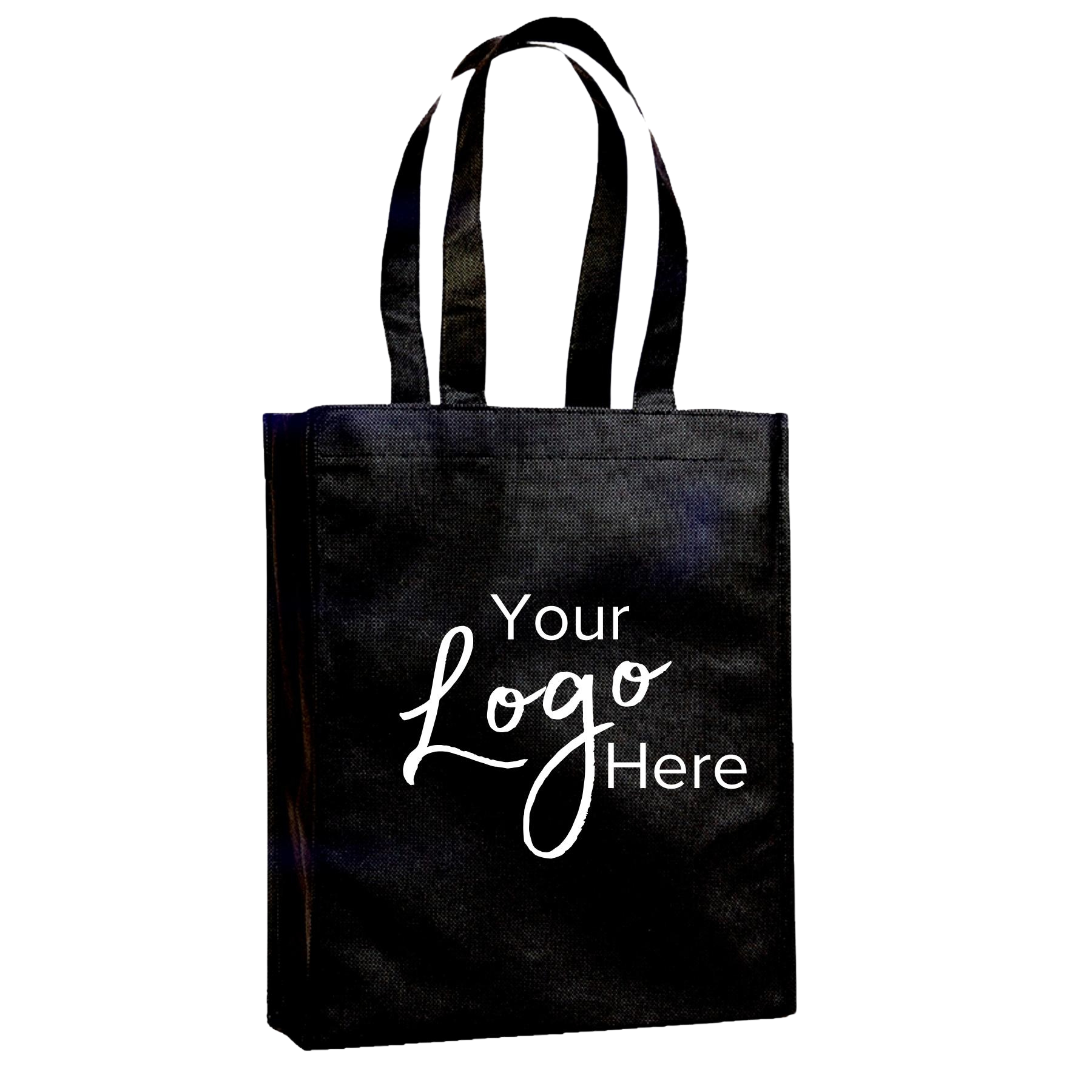 Non-Woven Small Shopper 10"W x 12"H x 3" Gusset Bag 1