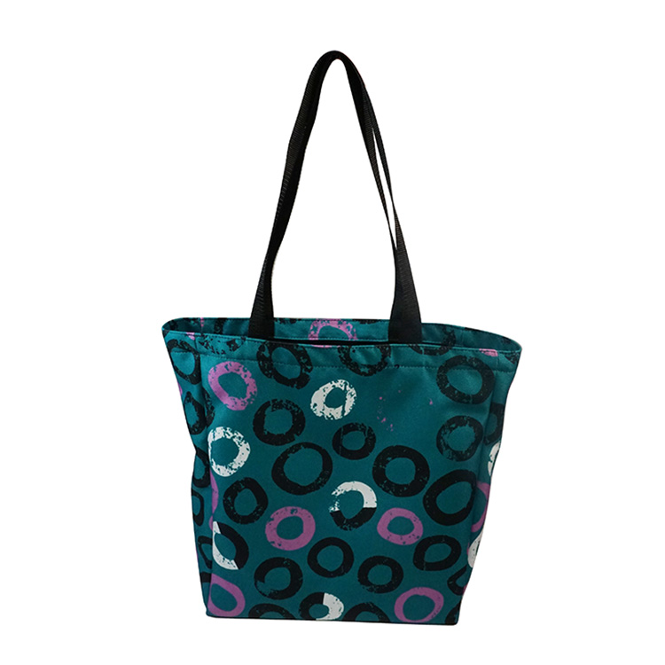 Colored Liner Medium Full Side Gusset Tote (16"H x 14"W x 5"D), custom tote bag with logo imprint 6